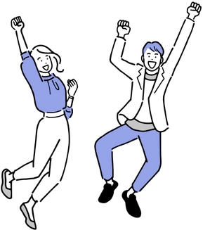 メッセージを伝えるイラスト